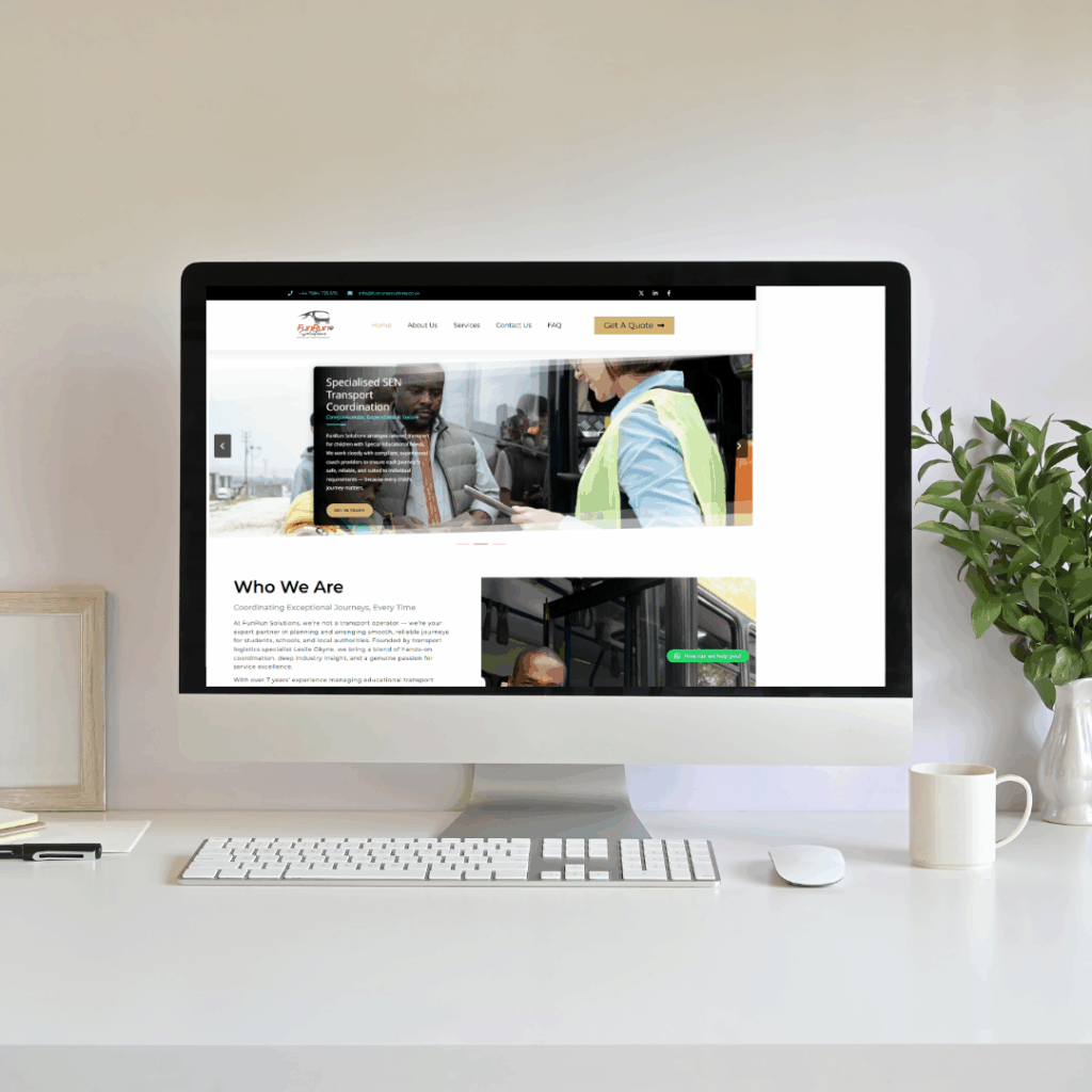 FunRun Solutions website