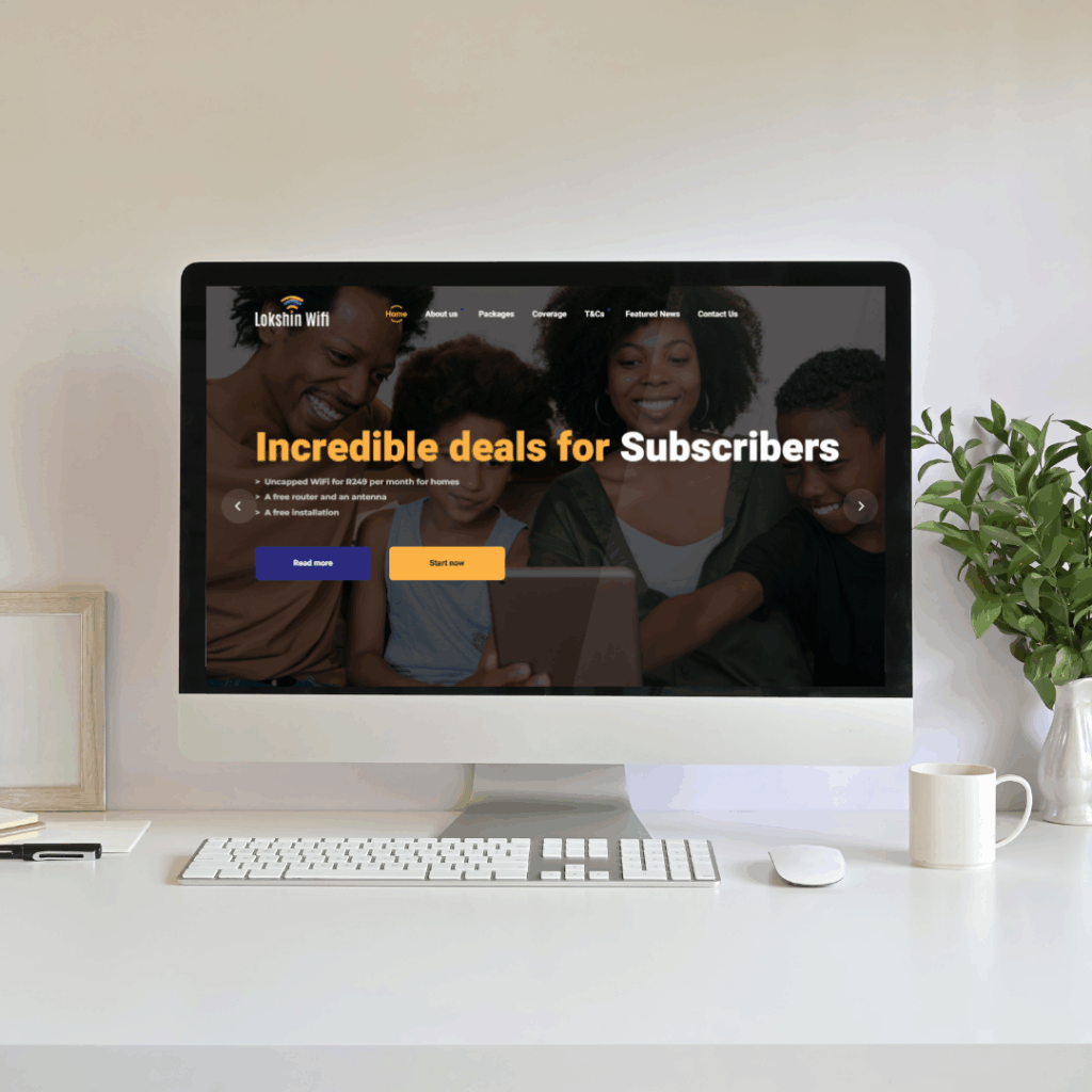 Lokshin Wifi website